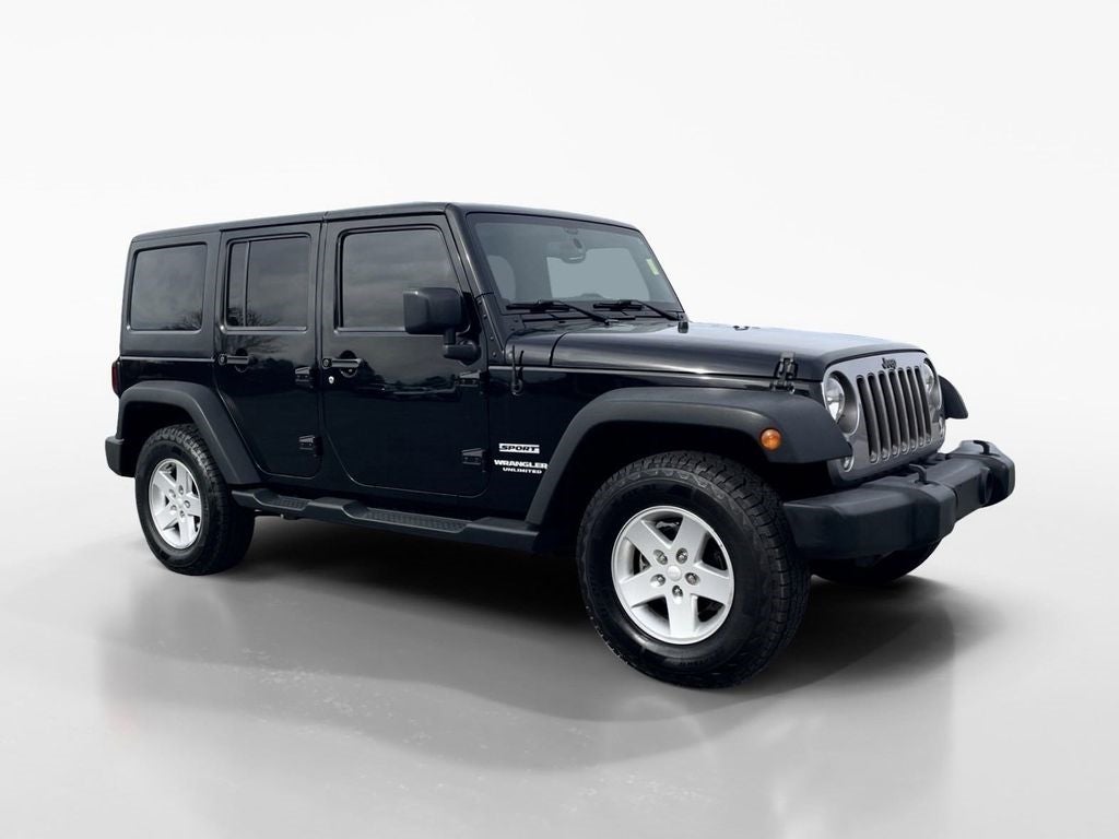 Used 2016 Jeep Wrangler Unlimited Sport S with VIN 1C4BJWDG5GL147648 for sale in Greeneville, TN